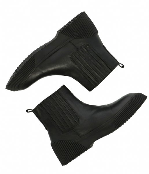 Shabbies  Sneaker Chelsea Boot Black (0004)
